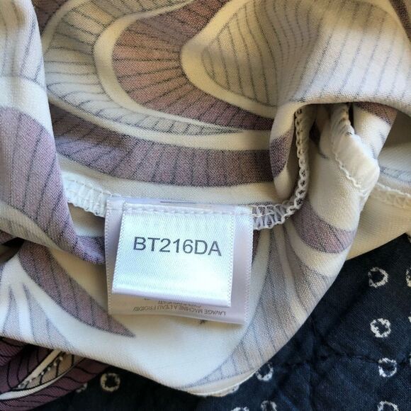 BCBGMax Azria Art Deco print Empire Dress - Picture 13 of 14